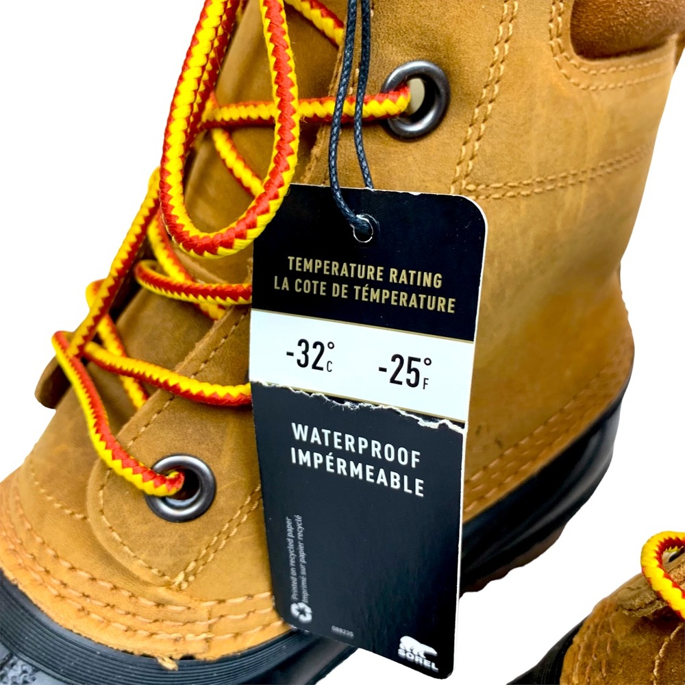 Sorel Cheyanne II Waterproof Lace Rain Snow Winter Boots  Men’s 8 NEW - Picture 4 of 11